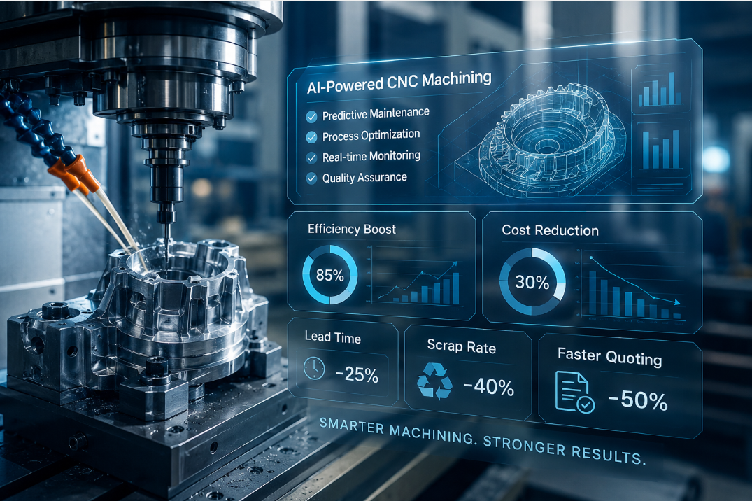 Kan kunstmatige intelligentie CNC-bewerkingen sneller en kosteneffectiever maken?