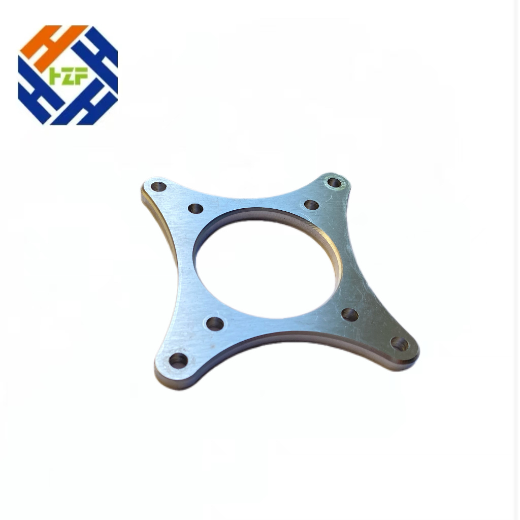 CNC aluminium motorsteunplaat